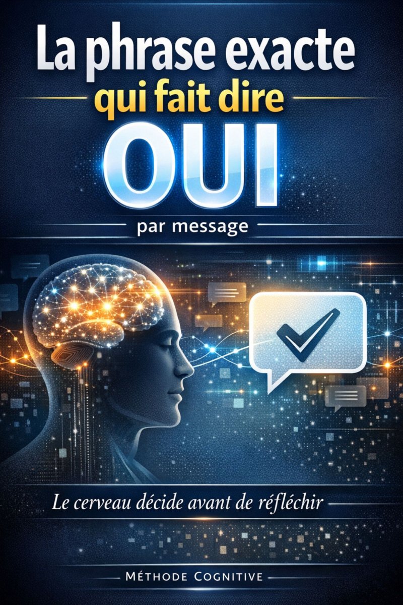 La phrase exacte qui fait dire OUI par message